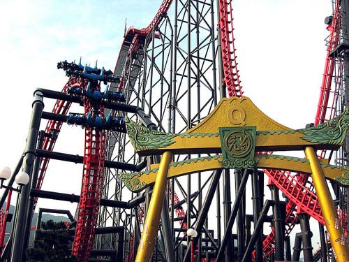 4D roller-coaster to swoop into China